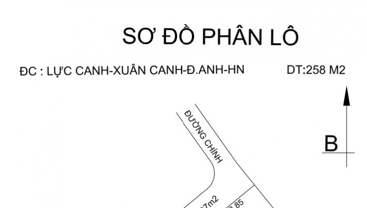 BÁN 45m2 ĐẤT XUÂN CANH -ĐÔNG ANH - HÀNG XÓM VIN CỔ LOA - CHỈ 2,x tỷ x nhỏ